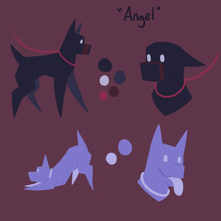 ANGELS Short Film Character Concept